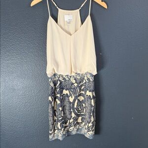 Greylin Soft Beige Dress Small